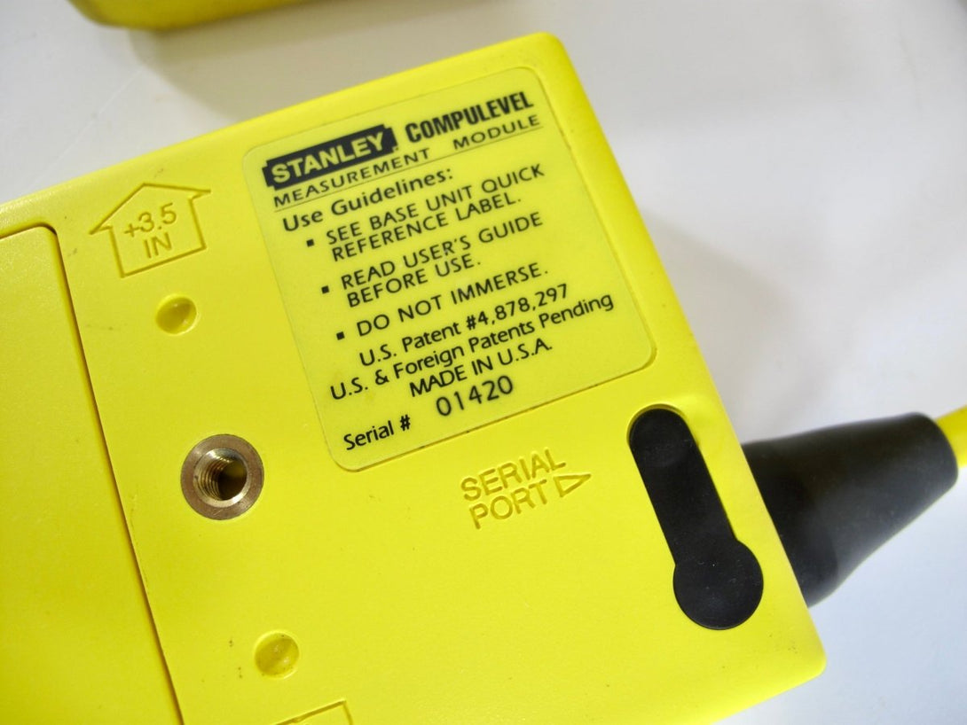 Stanley /Technidea Compulevel 35 - 100 Elevation Construction Measurement System - ZeereeZ