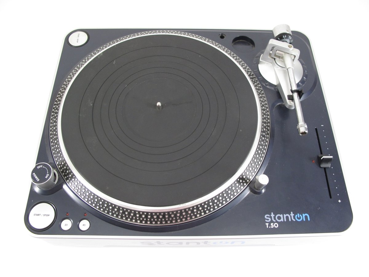 Stanton T.50 Belt Drive DJ Turntable Record Player – ZeereeZ