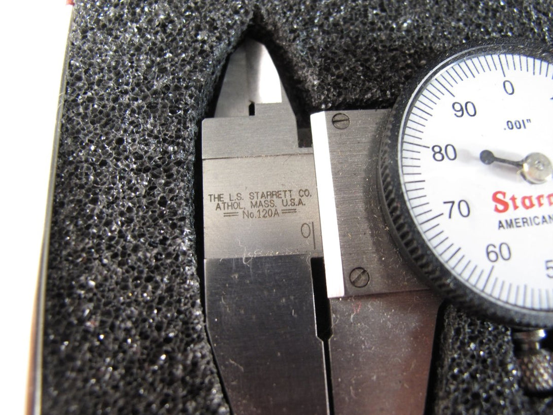 Starrett 120A - 6 Slide Caliper 0 - 6" Range .001" Grad & 436.1 0 - 1” Micrometer - ZeereeZ