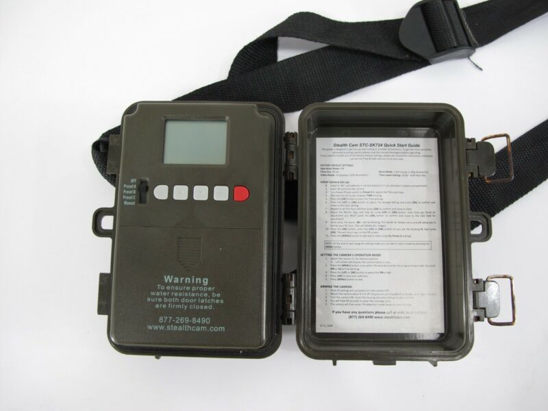 Stealthcam STC - SK724 Scout 7MP HD Timelapse Video Photo Infrared Wildlife Camera - ZeereeZ