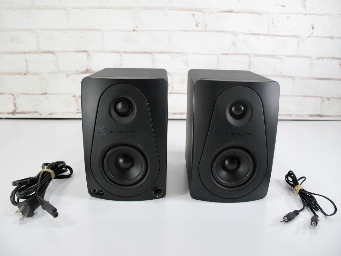 Sterling Audio MX3 3" Active Powered Recording Studio Monitors - ZeereeZ