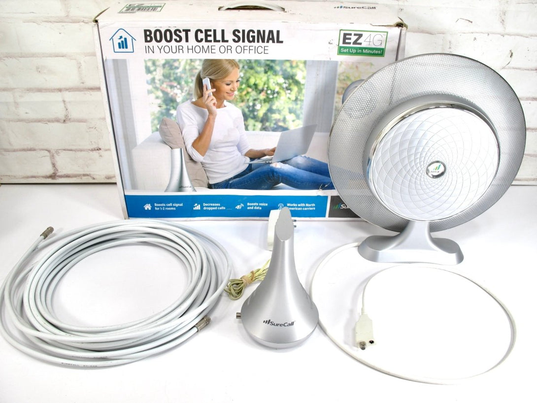 SureCall EZ 4G Plug - and - Play Cell Phone Signal Booster Kit - ZeereeZ