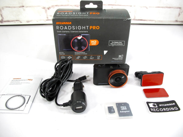 Sylvania Roadsight PRO 130º View HD 1296p App Enabled Dash Camera - ZeereeZ