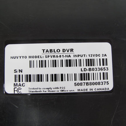 Tablo 4 - Tuner Digital Video Recorder DVR Over - The - Air OTA HDTV Wi - Fi Streaming - ZeereeZ