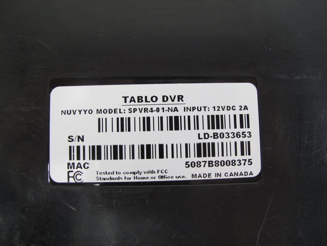 Tablo 4 - Tuner Digital Video Recorder DVR Over - The - Air OTA HDTV Wi - Fi Streaming - ZeereeZ