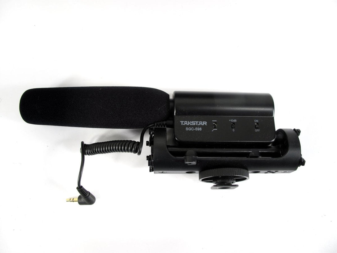 Takstar SGC - 598 Shotgun Video Microphone Camera Interview Recording Mic for DSLR - ZeereeZ