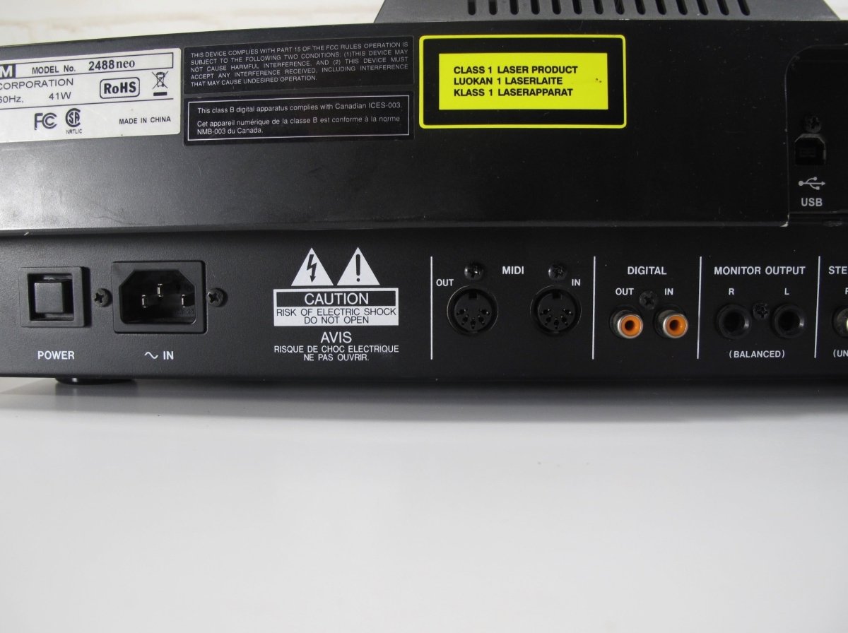 TASCAM 2488neo 24トラック マルチトラックレコーダー MTR 2488 | 24