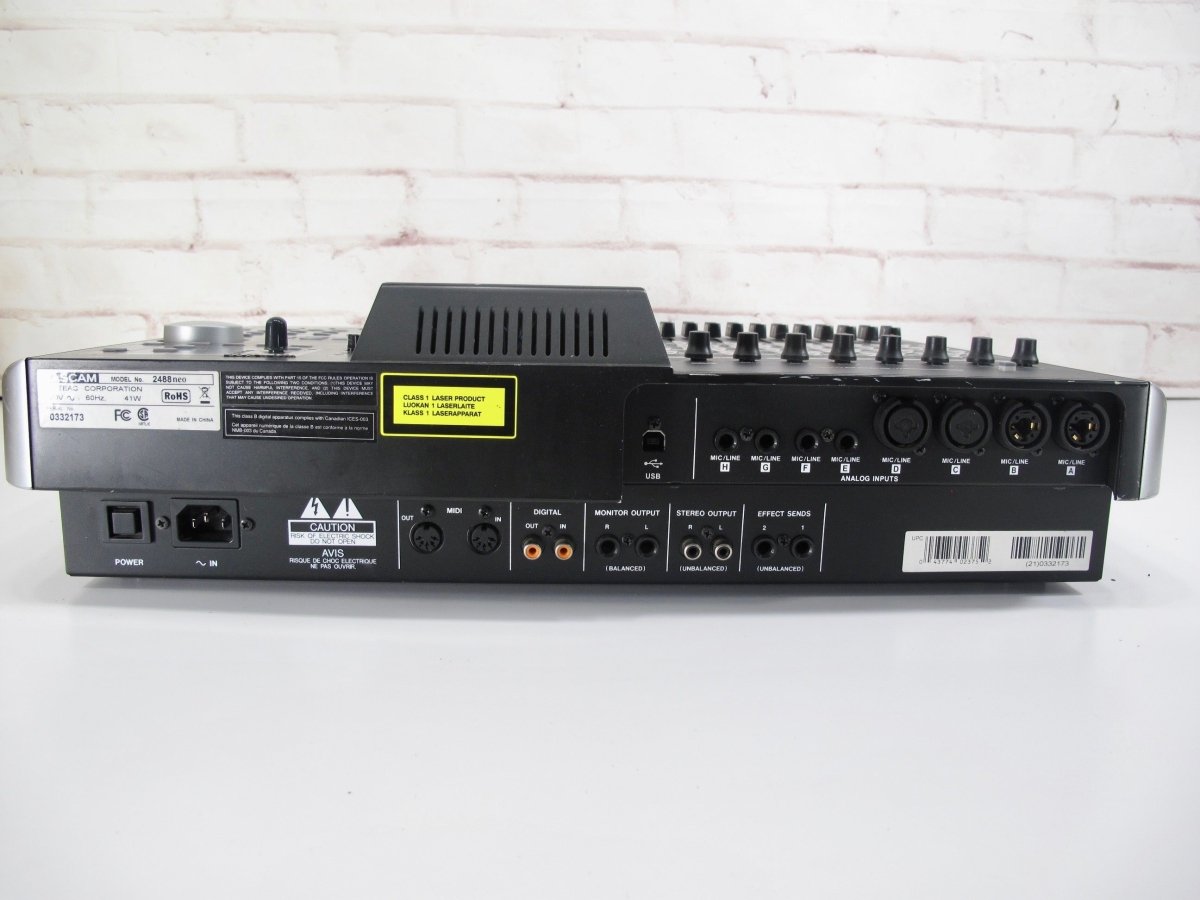 Tascam 2488 neo 24 Track Console Hard Disk Multi-Track Digital