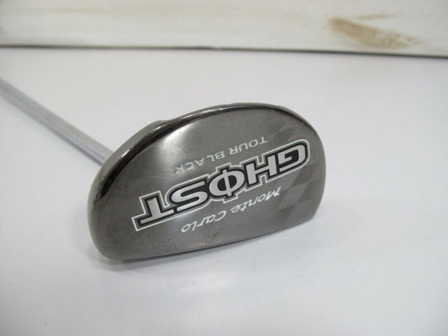 Taylor Made Ghost Tour Black Monte Carlo 33" Putter Right Steel w/ Cover - ZeereeZ