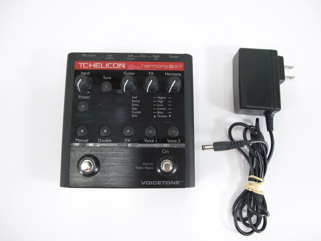 TC Helicon Voicetone Harmony G - XT Vocal Effects Processor Pedal - ZeereeZ