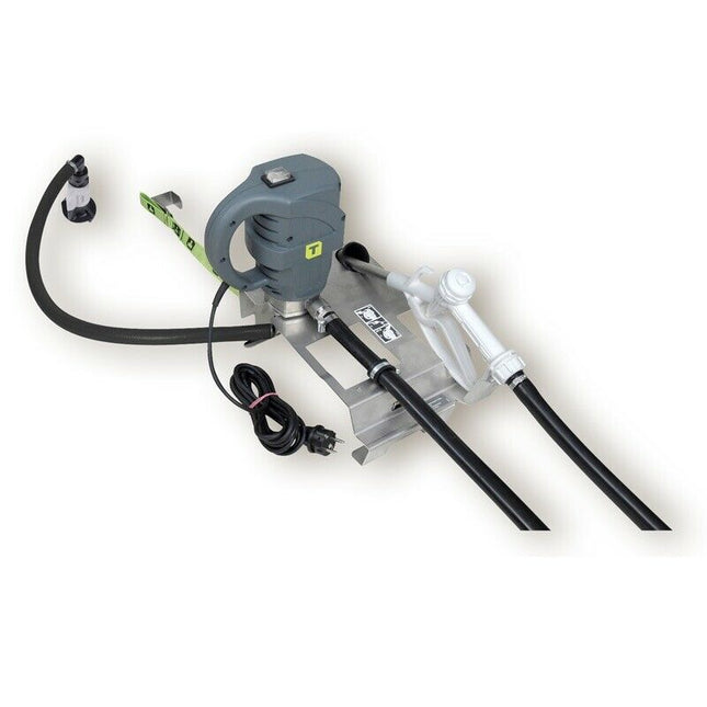Tecalemit Hornet W 85 H Diesel Transfer Pump w/ FMT 3 Meter & Nozzle 22 GPM - ZeereeZ