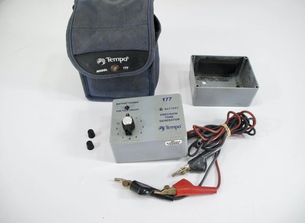 Tempo Communications 177 Precision Tone Generator w/ Leads - ZeereeZ
