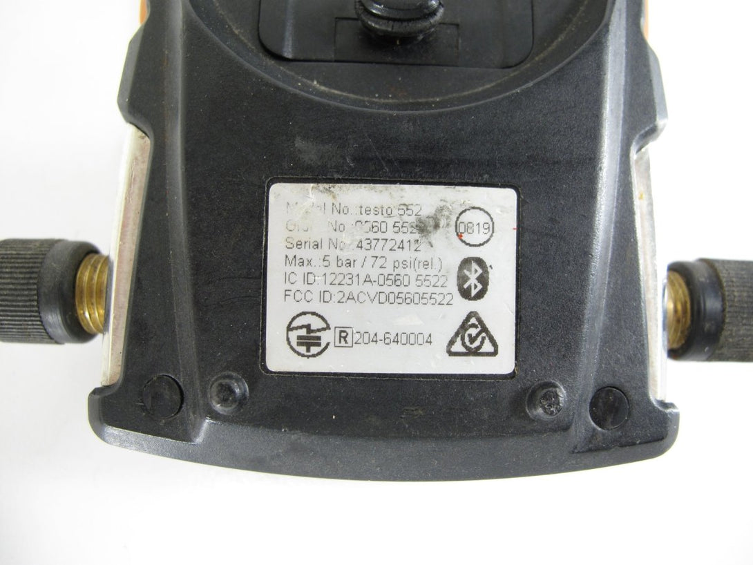 Testo 552 Digital Vacuum Micron Gauge with Bluetooth J2 - ZeereeZ