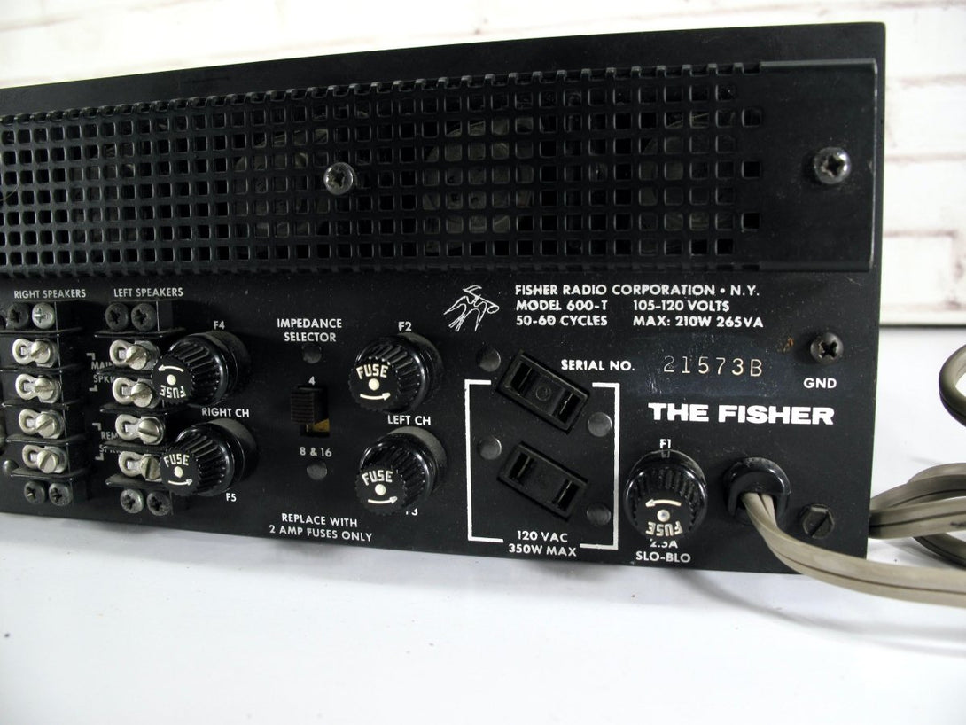 The Fisher 600 - T Transistor FM MPX Stereo Tube AM/FM Radio Receiver - ZeereeZ