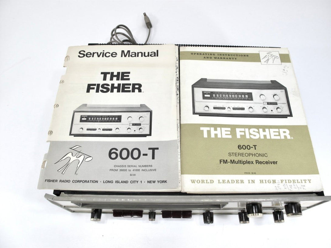 The Fisher 600 - T Transistor FM MPX Stereo Tube AM/FM Radio Receiver - ZeereeZ