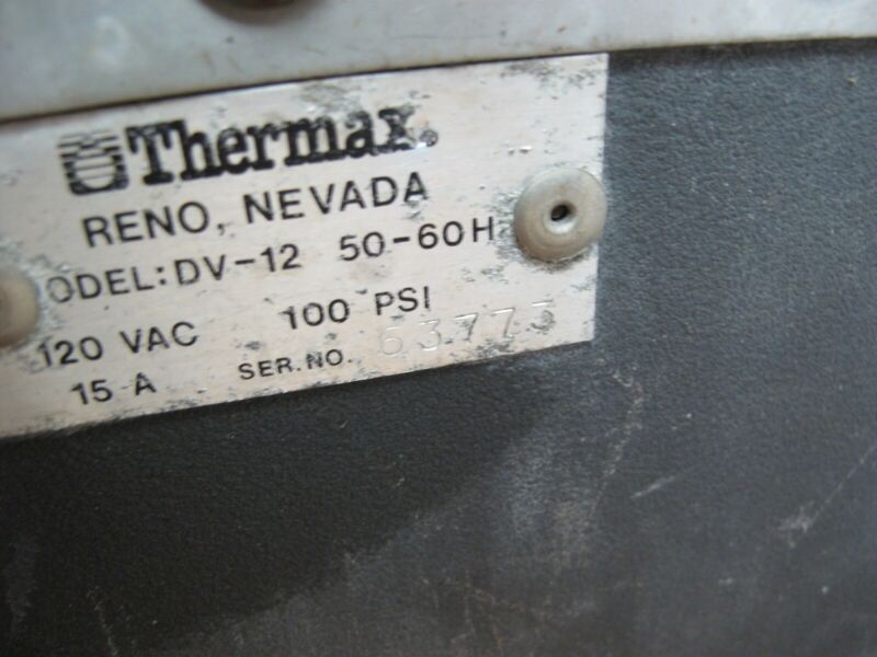 Thermax Therminator DV - 12 Hot Water Extraction Heated Industrial Steam Cleaner - ZeereeZ
