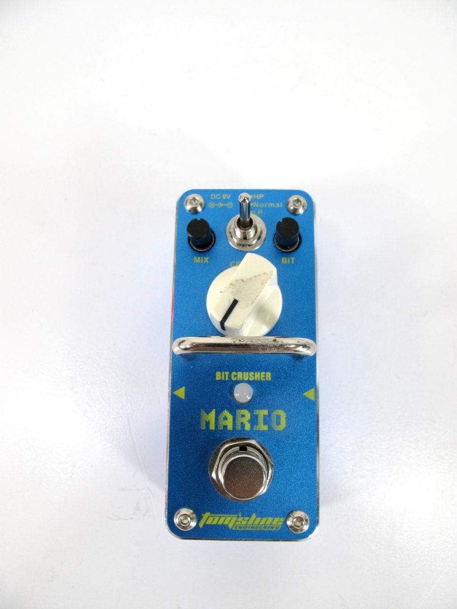 Tom's Line Engineering AMO - 3 MARIO Bit Crusher Guitar Effects Pedal - ZeereeZ