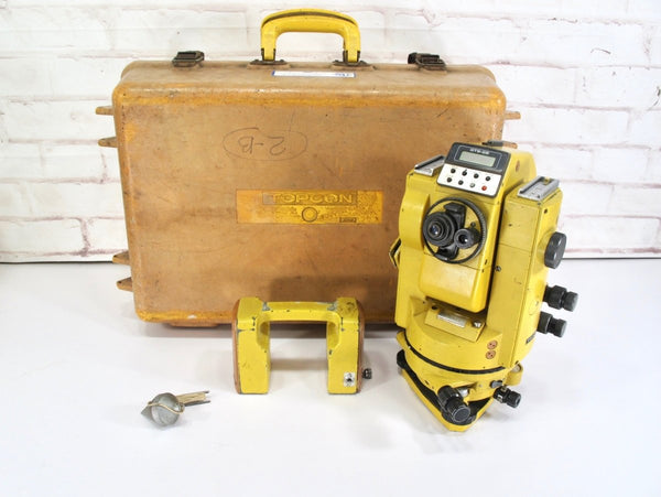 Topcon GTS - 2B Semi Total Station Surveying Theodolite w/ Power Adapter - ZeereeZ