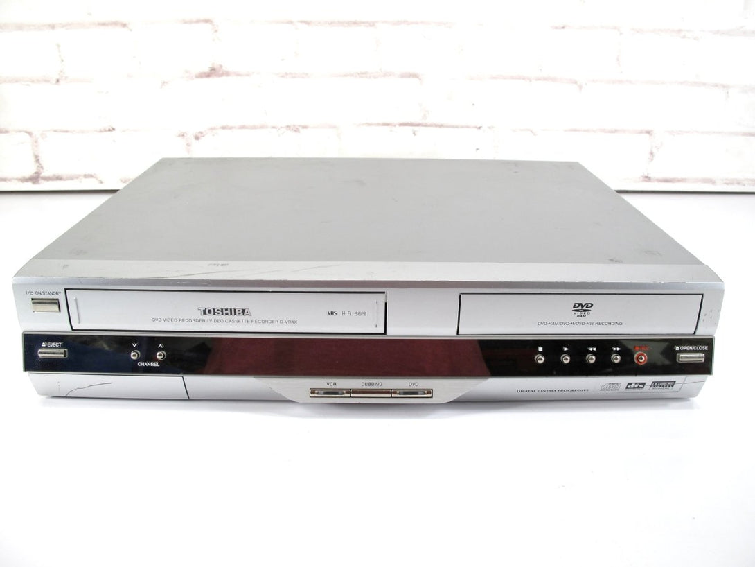 Toshiba D - VR4X DVD Recorder VCR Combo Dubbing Transfer Burn VHS to DVD Player - ZeereeZ