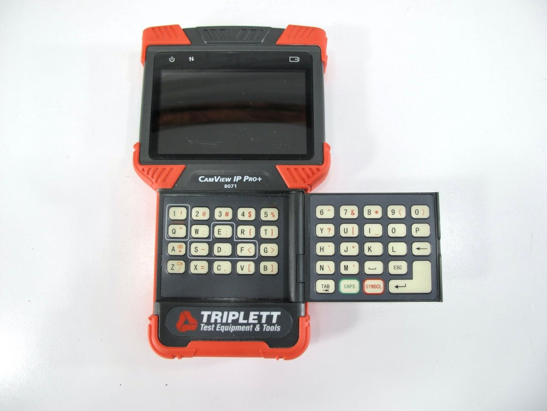 Triplett CamView IP Pro+ 8071 All - in - one AHD, TVI, CVI & IP Analog Camera Viewer Multimeter Tester - ZeereeZ