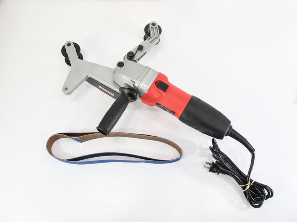 Tube Belt Sander Stainless Steel Pipe Polisher Around Pipe Electric Sanding Tool - ZeereeZ