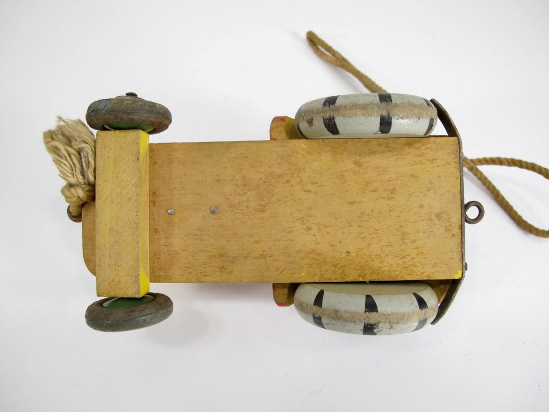Tumick Gemla Vintage Wooden Toy Tractor Sweden - ZeereeZ