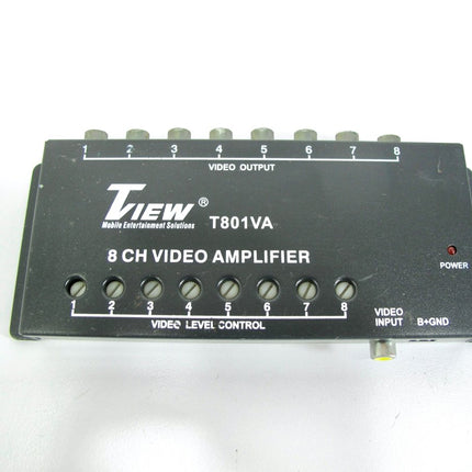 Tview T - View 8 Channel Car Video Amplifier Connect Up To 8 Monitors 7.5IN - ZeereeZ