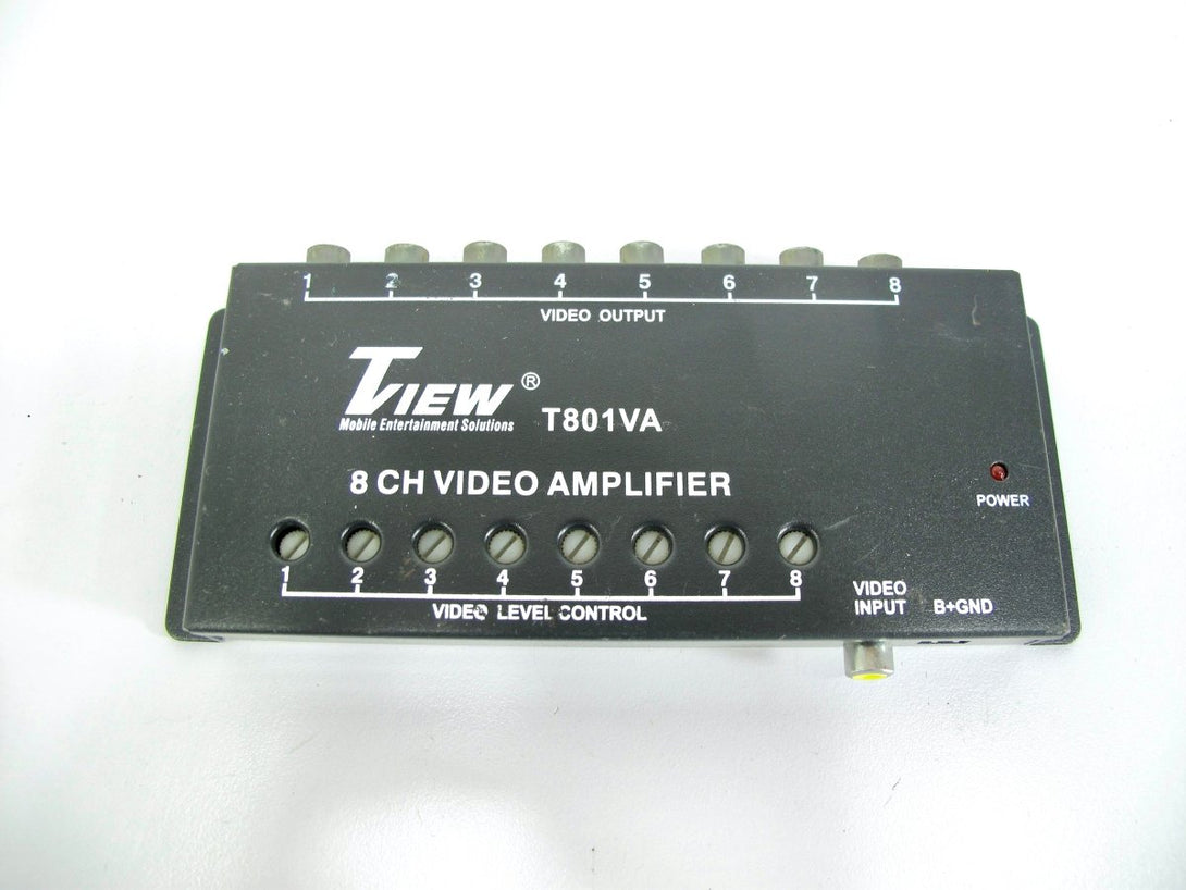 Tview T - View 8 Channel Car Video Amplifier Connect Up To 8 Monitors 7.5IN - ZeereeZ