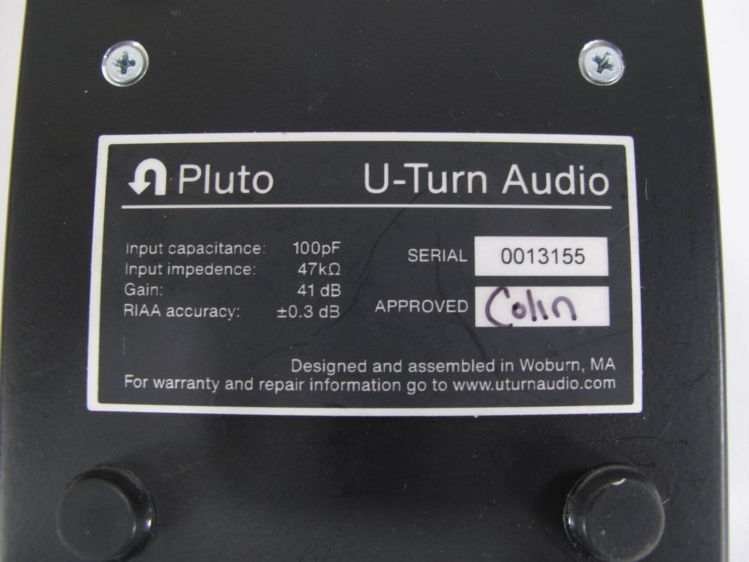 U - Turn Audio Pluto Record Player / Turntable Phono Preamp - ZeereeZ