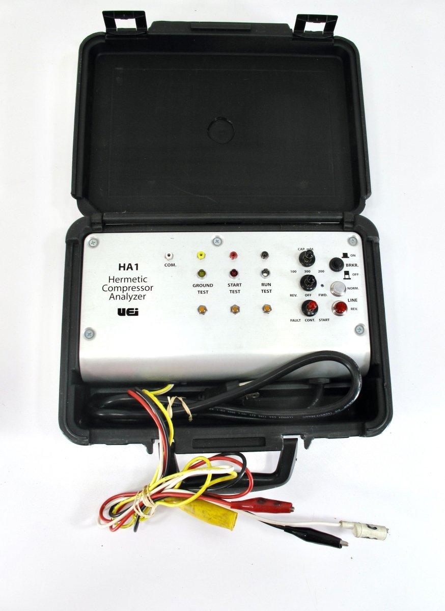 UEI HA1 HVAC Refrigeration Hermetic Compressor Analyzer Test Kit - ZeereeZ