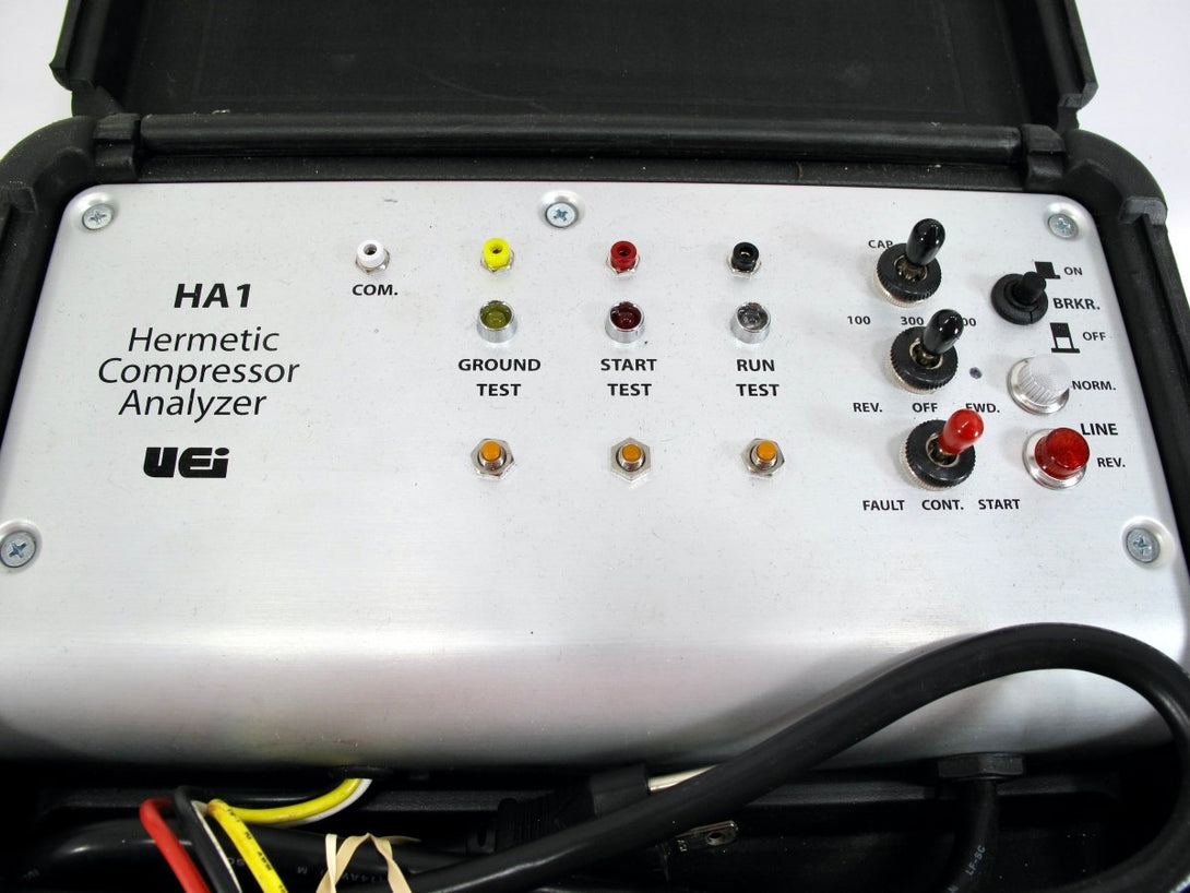 UEI HA1 HVAC Refrigeration Hermetic Compressor Analyzer Test Kit - ZeereeZ