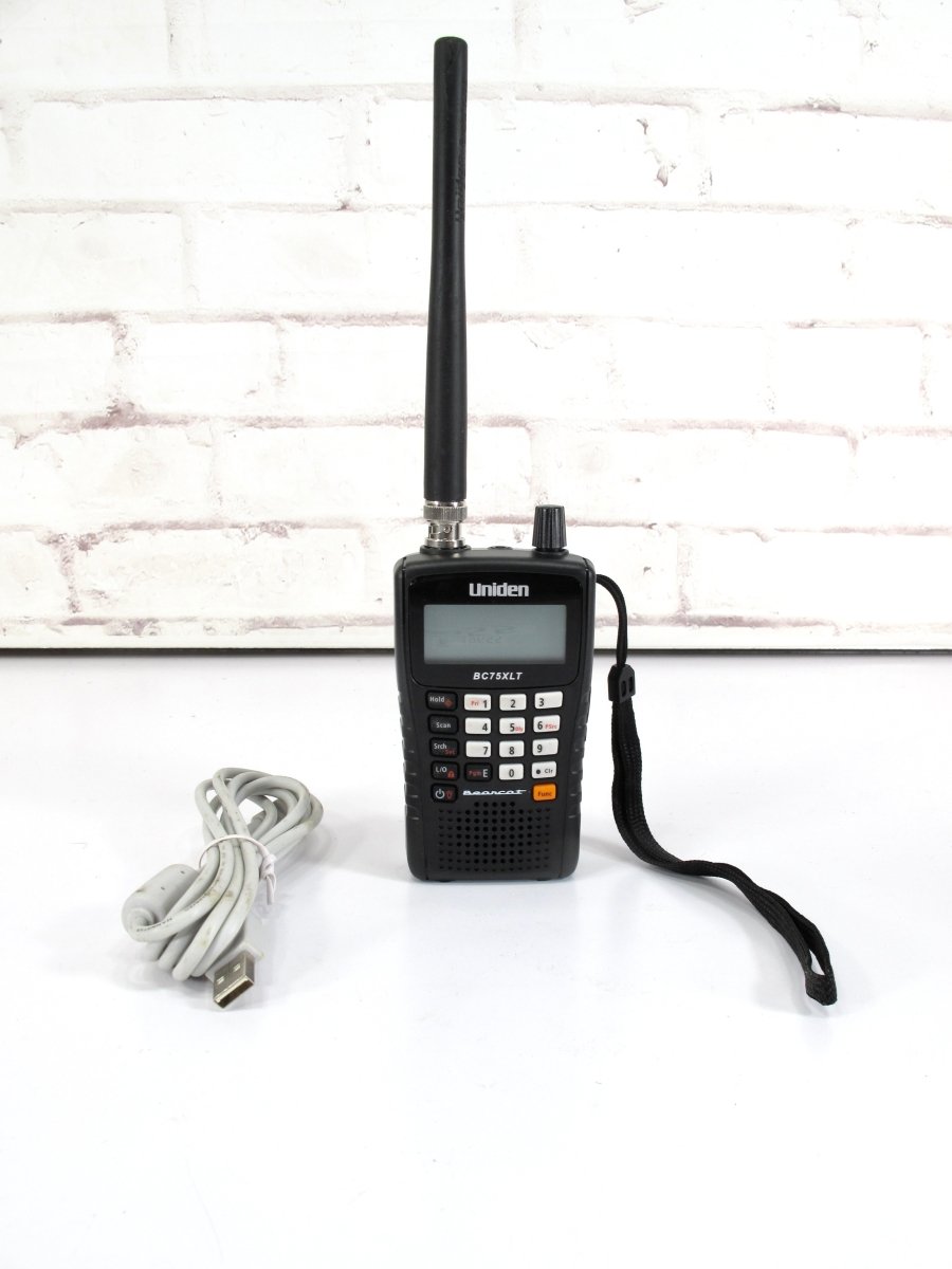 Uniden BC75XLT Bearcat 300 Channel Handheld Scanner w/ Antenna - ZeereeZ