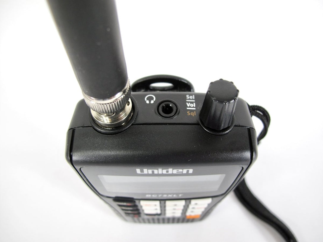 Uniden BC75XLT Bearcat 300 Channel Handheld Scanner w/ Antenna - ZeereeZ