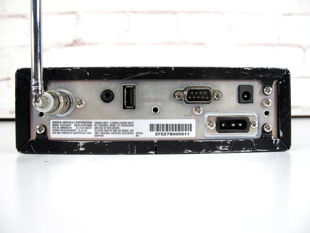 Uniden BCD536HP Digital Police Scanner Mobile/Base Self Program Trunking WiFi - ZeereeZ
