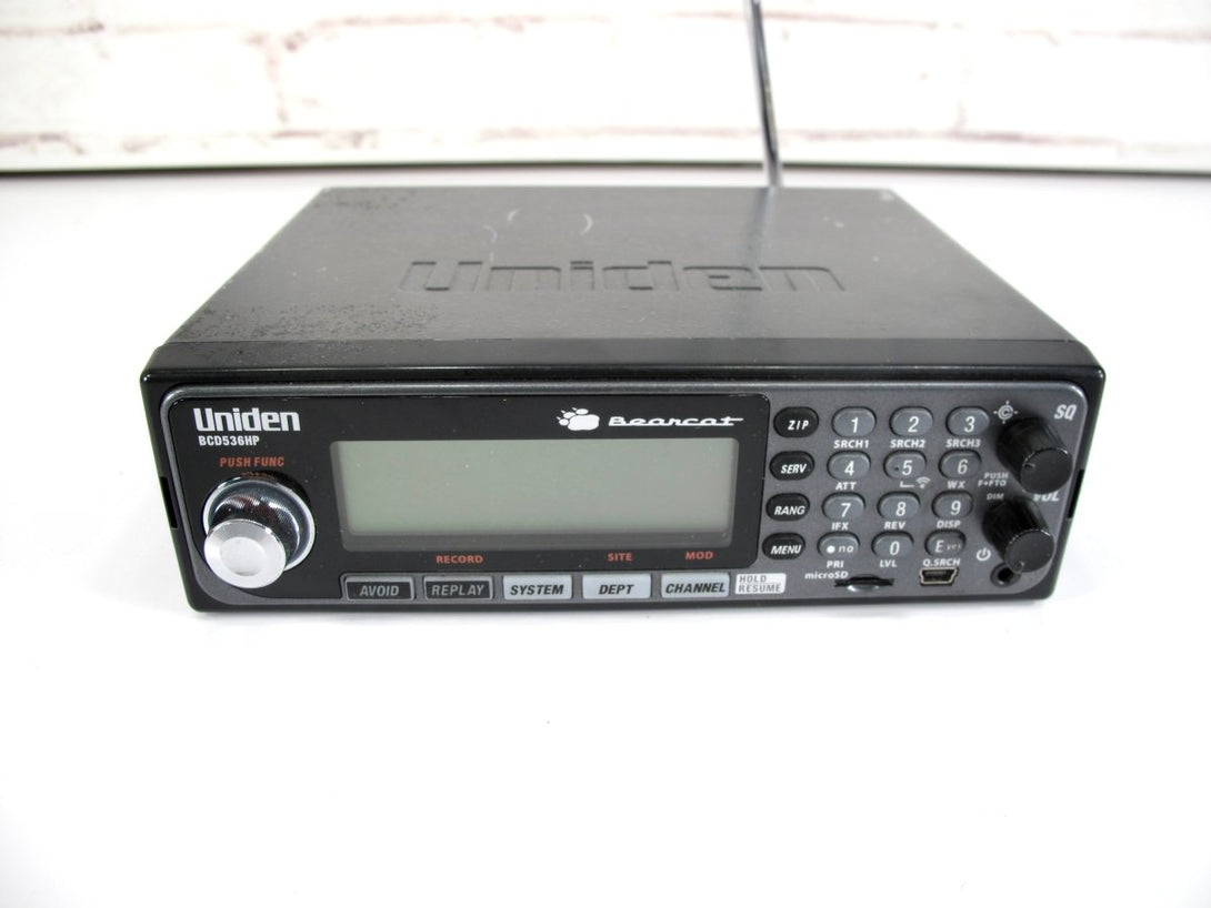 Uniden BCD536HP Digital Police Scanner Mobile/Base Self Program Trunking WiFi - ZeereeZ