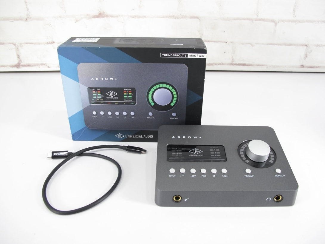 Universal Audio Arrow UAD Solo Core Processing Thunderbolt 3 Recording Interface - ZeereeZ
