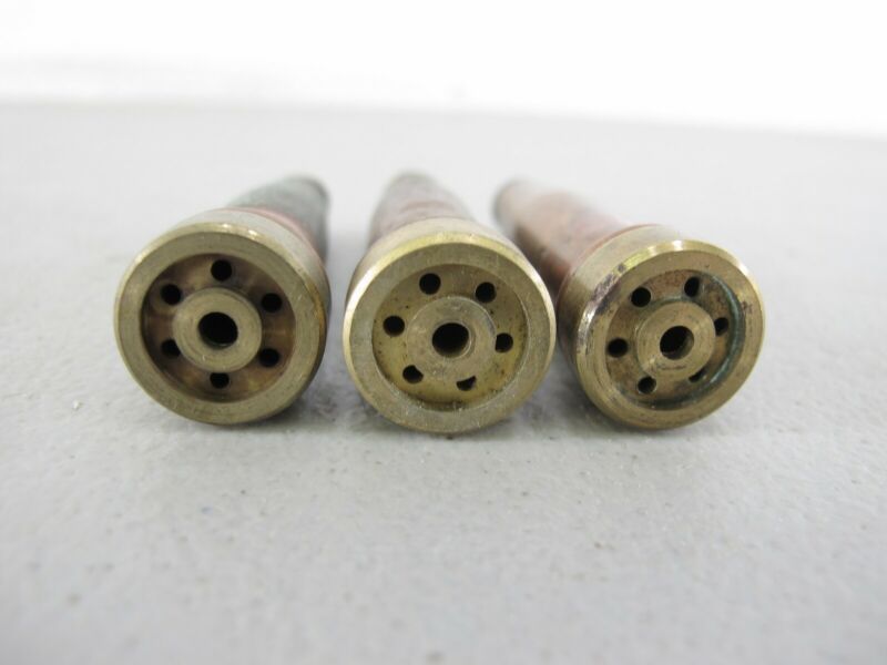 Uniweld 4 - W & 4 - VVC Lot of 3 Cutting Torch Tips - ZeereeZ