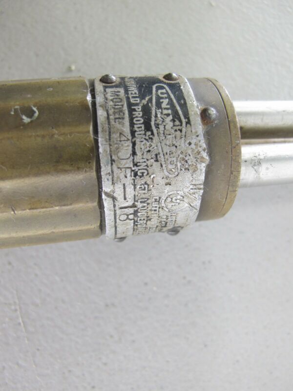 Uniweld 40F - 18 Hand Cutting Torch 70° 18" Bottom Rear Lever Fuel/Gas - ZeereeZ