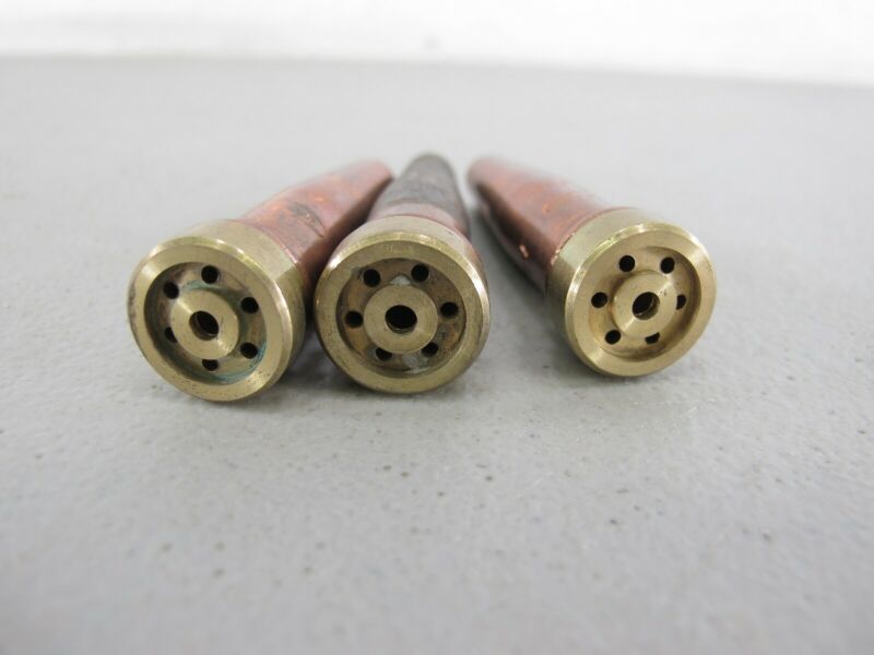 Uniweld Lot of Three 4 - VVC Cutting Torch Tips 3 Total - ZeereeZ