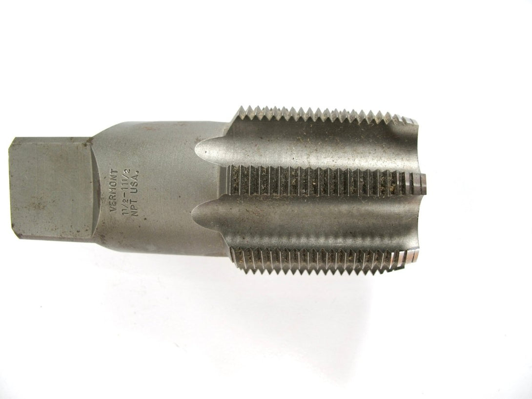 Vermont American 20356 1 - 11 1/2 NPT High Carbon Steel Pipe Tap - ZeereeZ