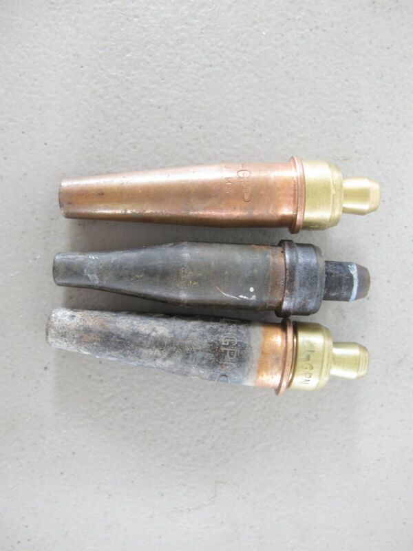 Victor 1 - GPP 1 - 1 - 101 1 - GPN Lot of 3 Cutting Torch Tips - ZeereeZ