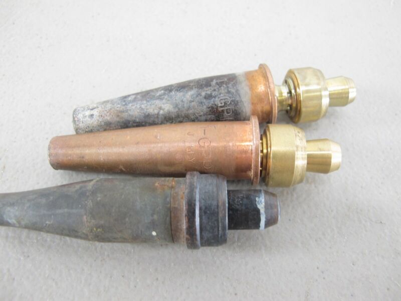 Victor 1 - GPP 1 - 1 - 101 1 - GPN Lot of 3 Cutting Torch Tips - ZeereeZ