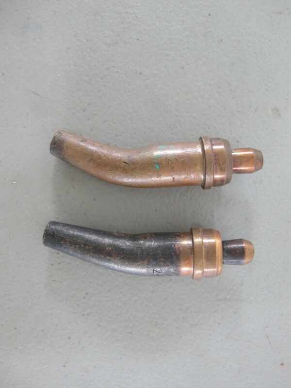 Victor 2 - 1 - 118 Lot of 2 Cutting Torch Tips - ZeereeZ