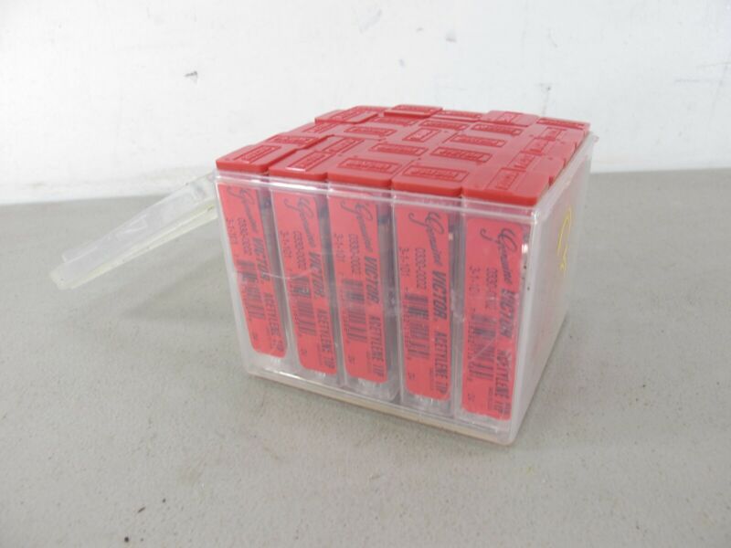 Victor 3 - 1 - 101 Size 3 Professional Torch Cutting Tip Lot of 25 New - ZeereeZ