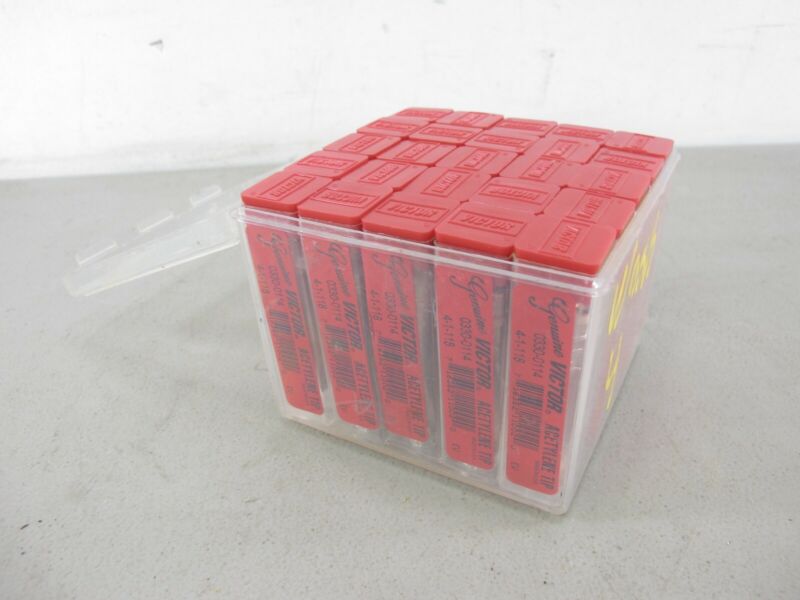 Victor 4 - 1 - 118 Size 4 Cutting/Gouging Torch Acetylene Torch Tips Lot of 25 New - ZeereeZ