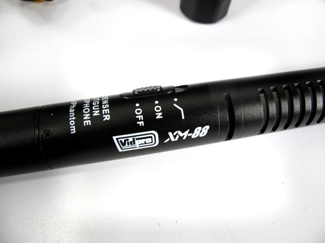 Vidpro XM - 88 Pro Video & Broadcast Unidirectional Condenser Microphone Kit - ZeereeZ
