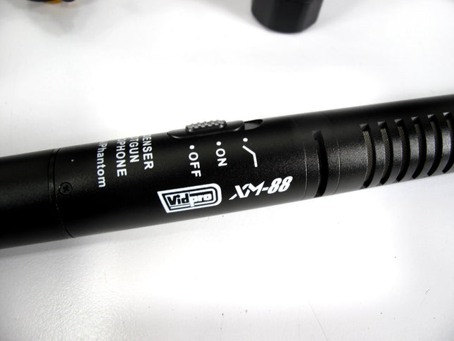 Vidpro XM - 88 Pro Video & Broadcast Unidirectional Condenser Microphone Kit - ZeereeZ