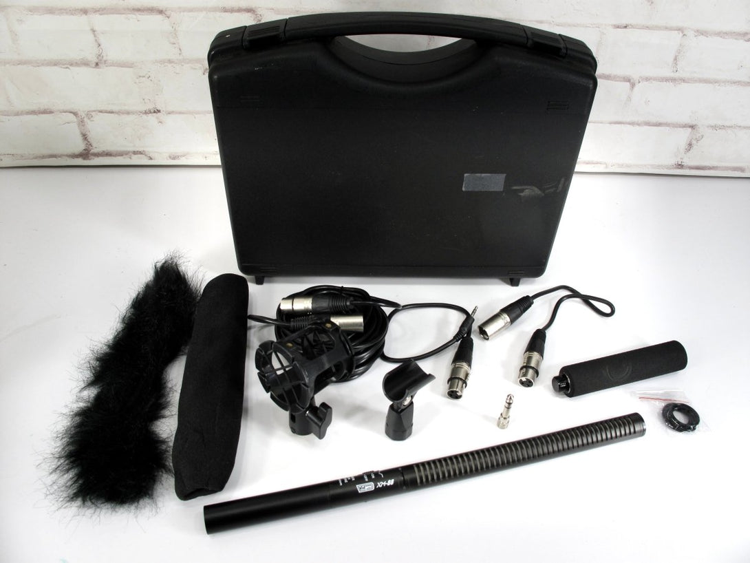 Vidpro XM - 88 Pro Video & Broadcast Unidirectional Condenser Microphone Kit - ZeereeZ