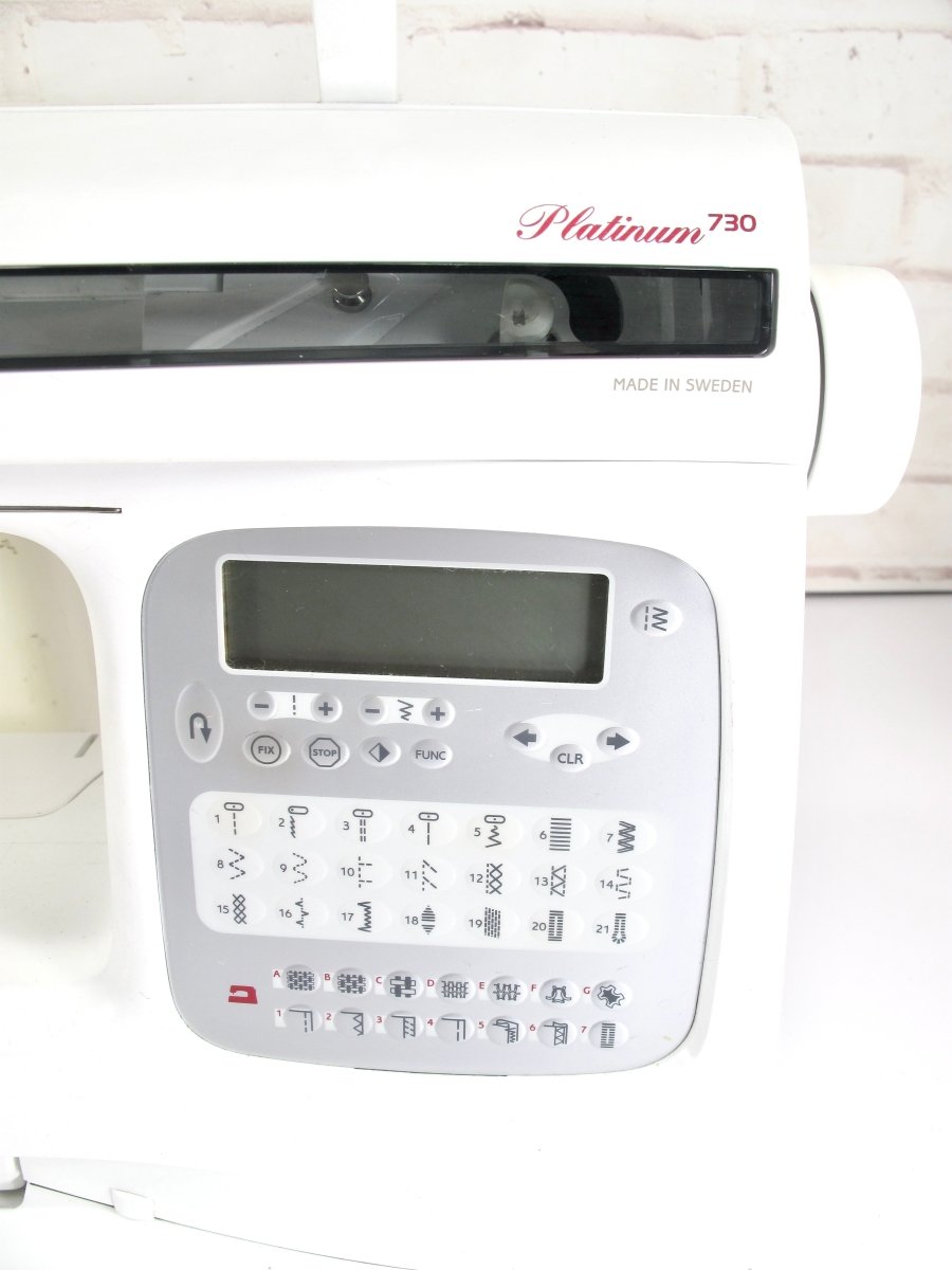 Viking Husqvarna Platinum 730 Computerized Digital Sewing Machine - ZeereeZ