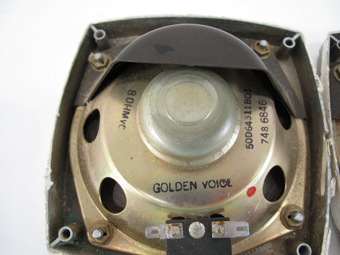Vintage Airstream International Trailer Golden Voice 8 OHM Speakers for 1970 - 83 - ZeereeZ